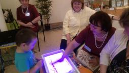 использование в образовательном процессе с детьми инвалидами и детьми с ограниченными возможностями здоровья световых песочниц